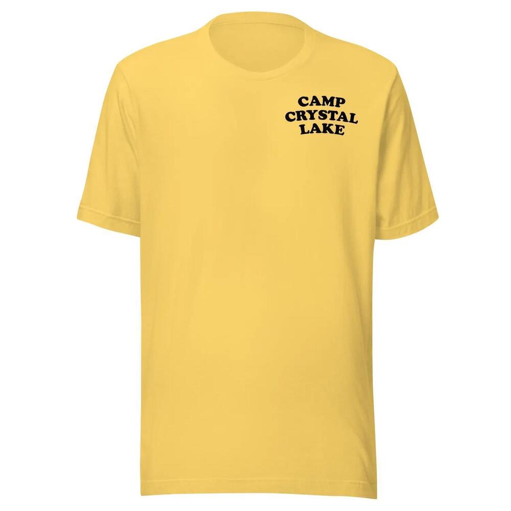 Camp Crystal Lake Shirt Friday 13Th Tee Jason Horror Movie 80S Graphic